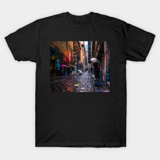 Umbrellas in Hosier Lane T-Shirt